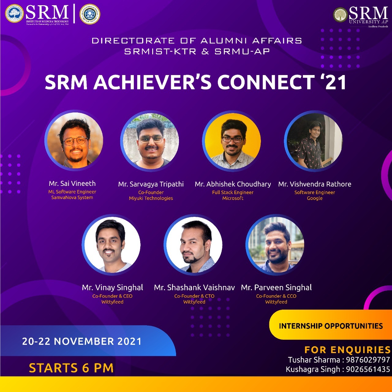 SRM Achievers' Connect