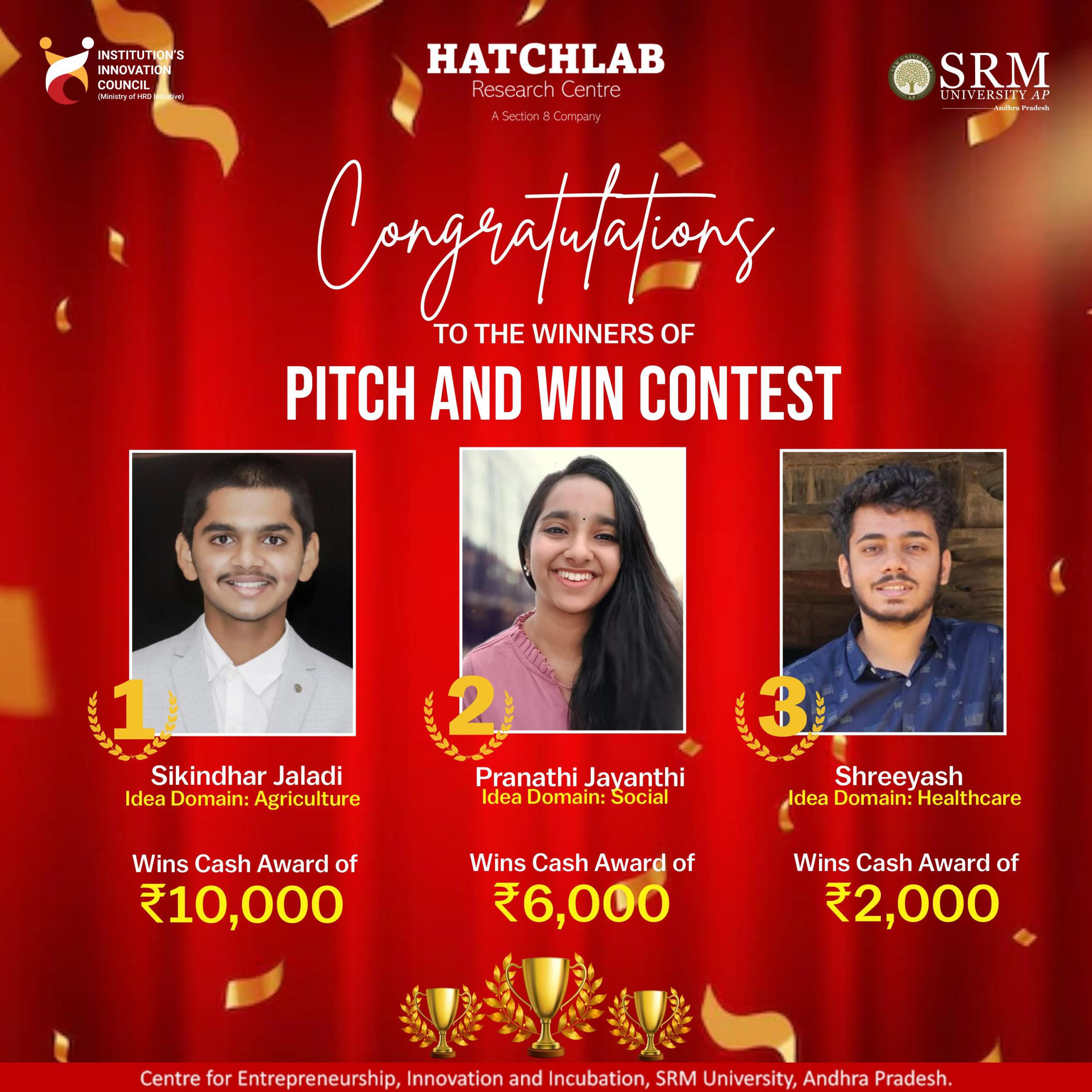Pitch and win contest