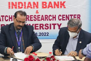 Indian Bank inks MoU with SRM University-AP