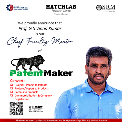 Chief Faculty Mentor of Patent Maker.
