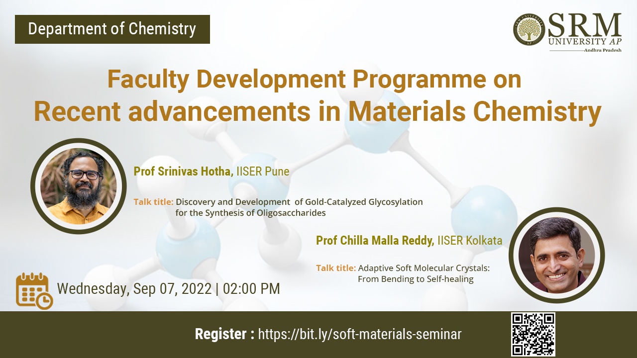 Faculty Development Programme on Recent advancements in Materials Chemistry