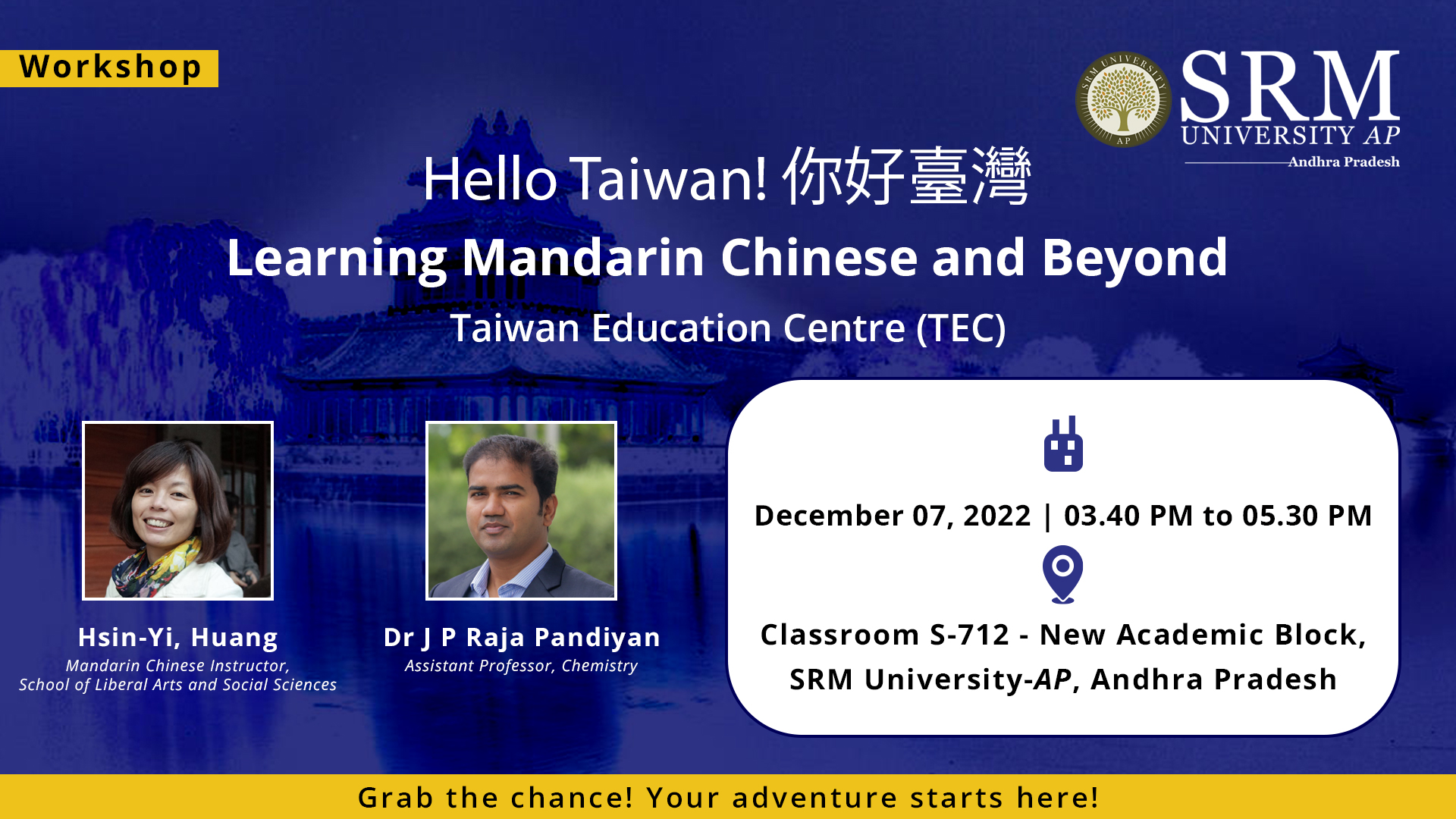 Mandarin Chinese workshop