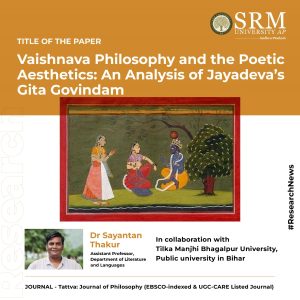 Intellectual realm of Vaishnava Philosophy and Poetic Aesthetics