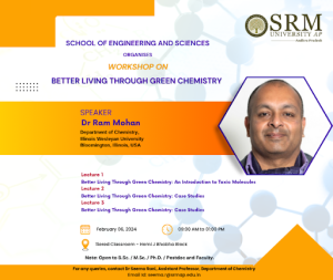 Green Chemistry with Dr Ram Mohan 